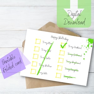 Download do cartão de aniversário do marido