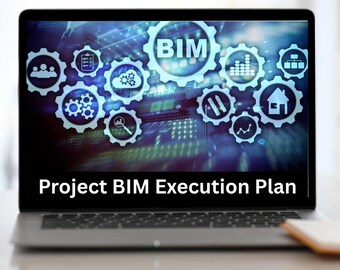 Building Modelling Execution Plan (BEP) template - WORD file digital download