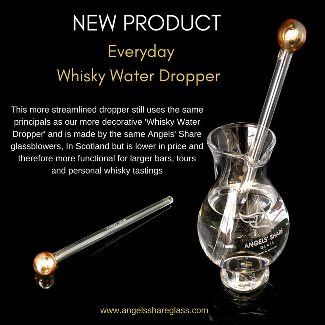 Everyday Whiskey Pipette for Scotch Whisky Water Dropper by Etsy