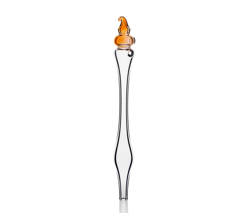 Glass WHISKY WATER DROPPER, Pipette for Scotch, Handmade in Scotland, Pot Still Design Whisky Gift from Scotland image 2