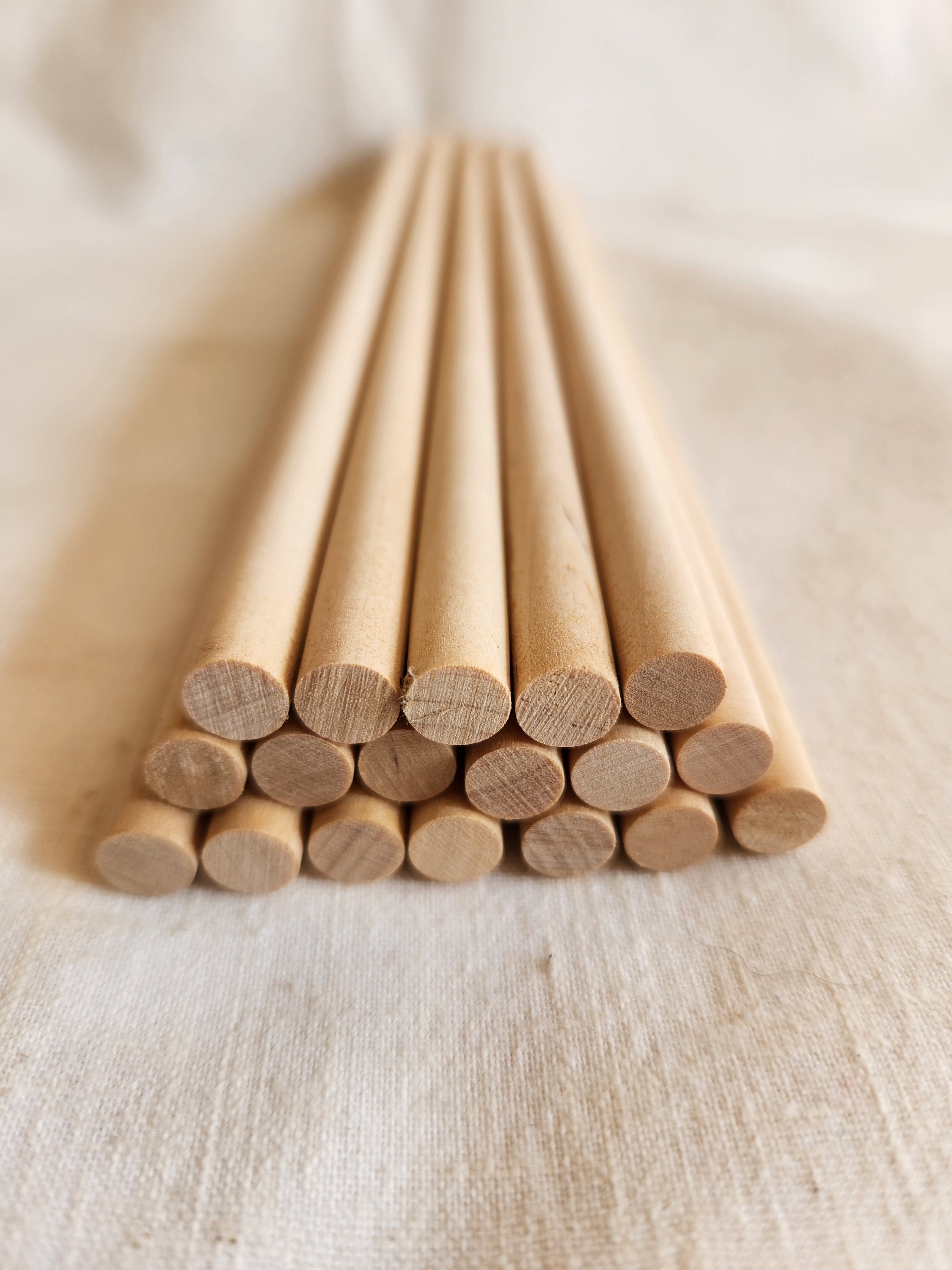 Grooved Rod Wooden Dowels Home Depot 5-Pack Grooved Beech Wood Dowel Rods - 8mm ...
