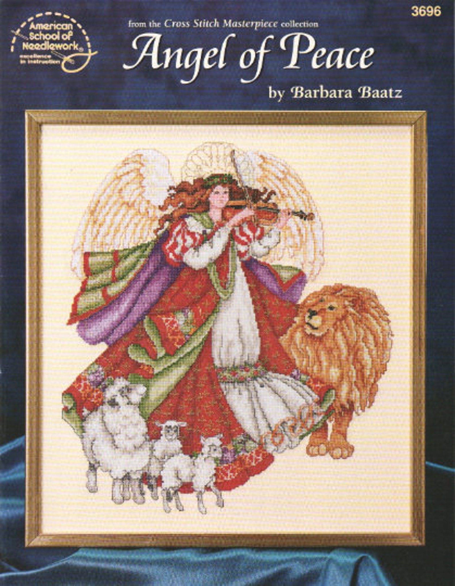 Angels Cross Stitch Masterpiece Collection Pattern by Barbara Etsy