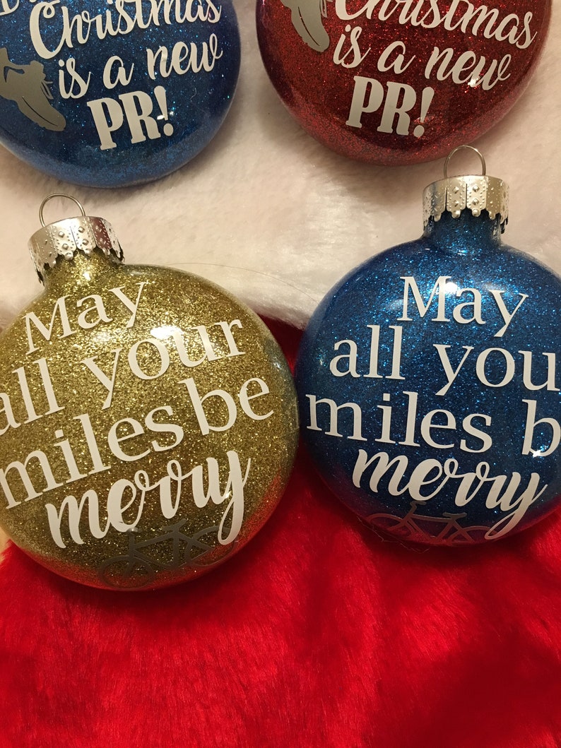 Runner Christmas Ornament Marathon Gift Half Marathon Etsy