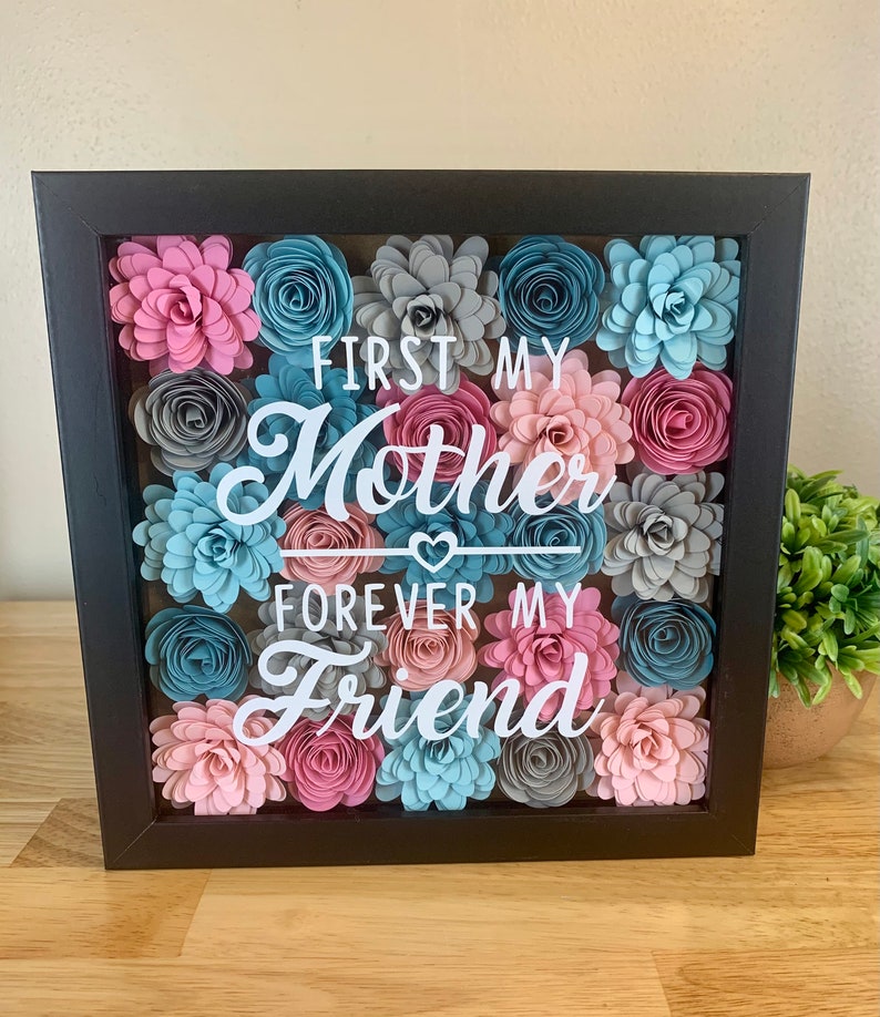 Mother's Day Gift Mother's Day Shadow Box Grandma | Etsy