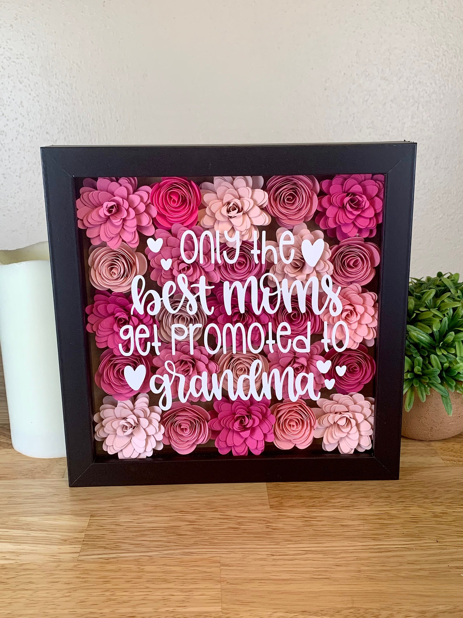 Grandma Mother's Day Gift Mother's Day Shadow Box | Etsy