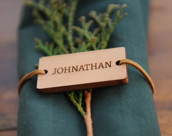 Custom Engraved Napkin Tag Sets - Corporate Branding, custom logo