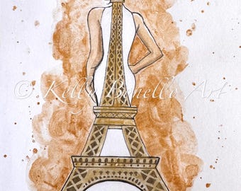 Illustration de la mode parisienne