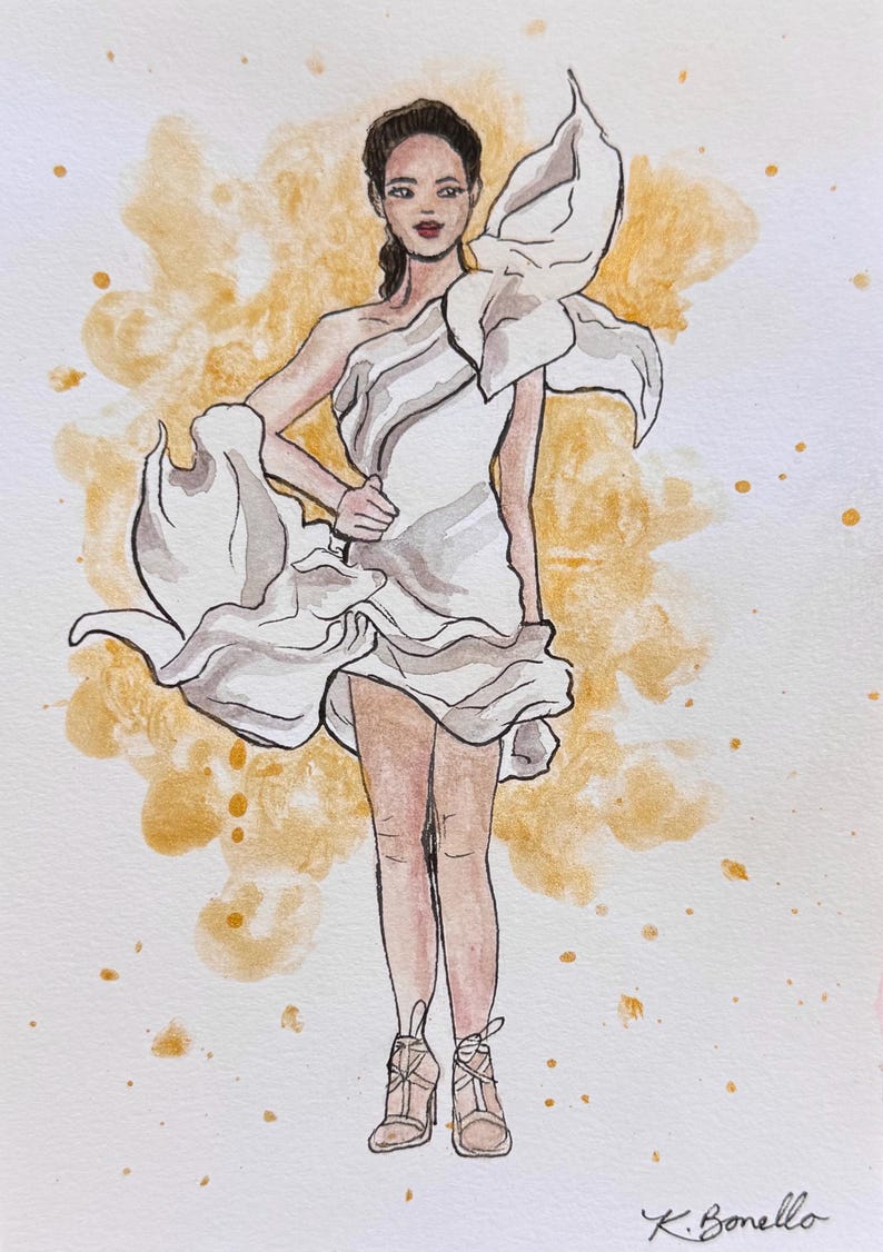 Illustrations de mode parisiennes image 11