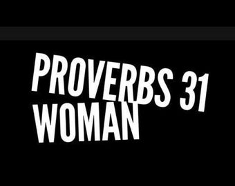 PROVERB 31 WOMAN