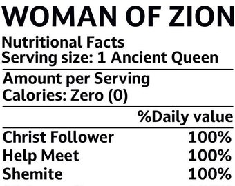 WOMAN OF ZION