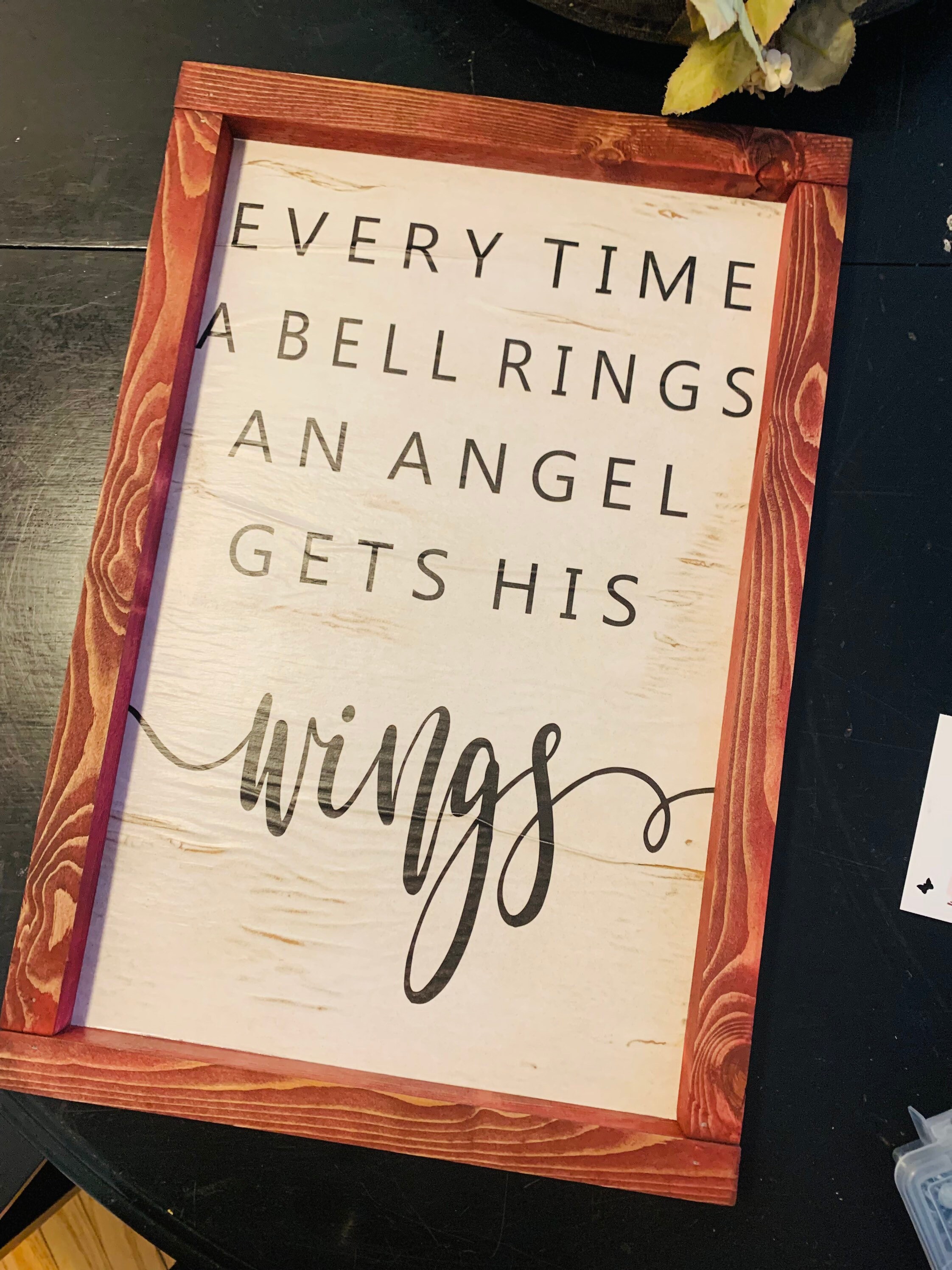 Quotes Wall Art Framed Inspirational Sign Décor Every Time a Etsy