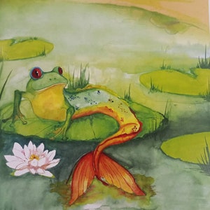 Merfrog Print