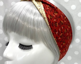 Retro Bandana Headband: Non-slip Hair Scarf With Snap Clips  display picture 3