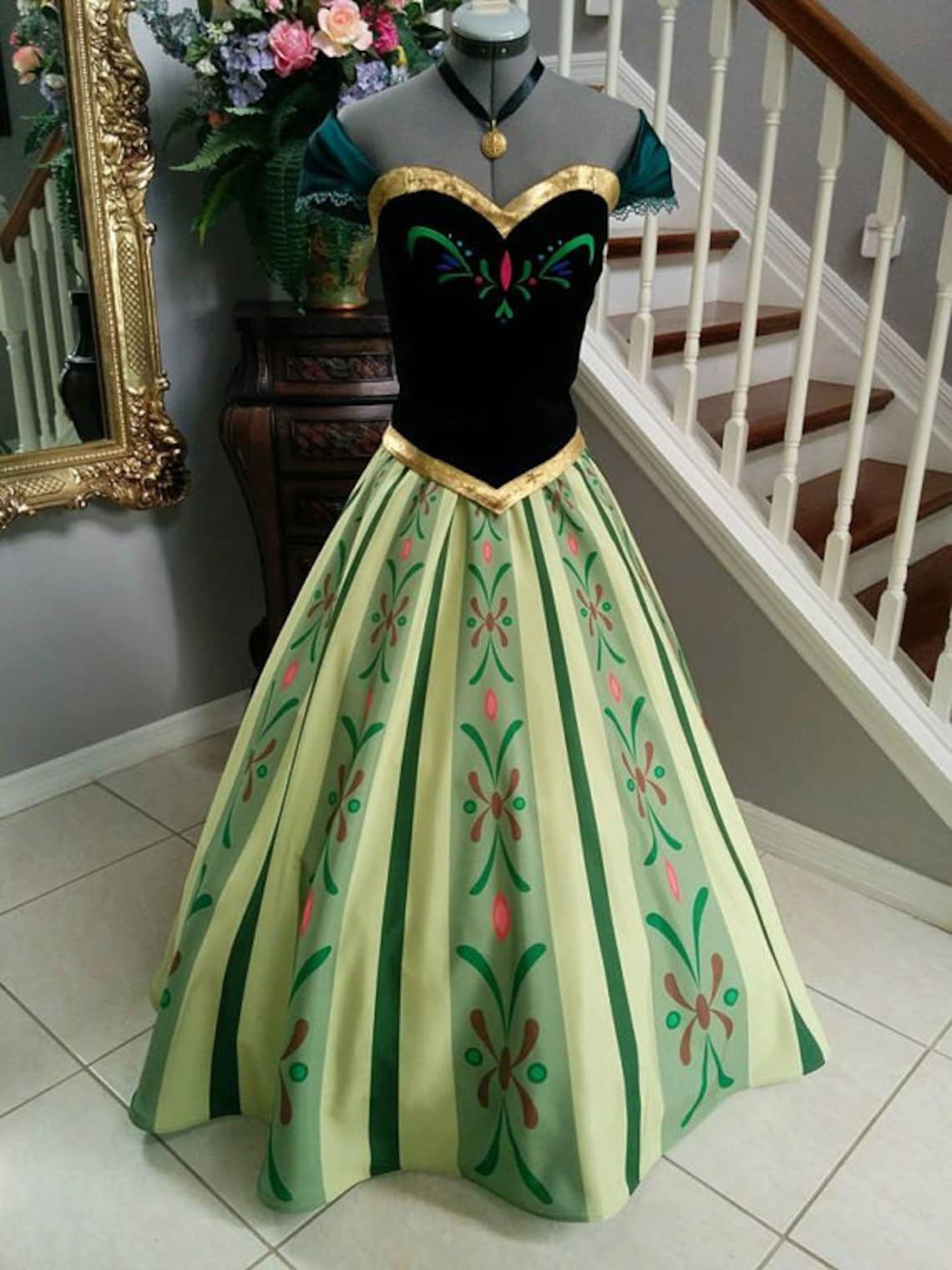 anna coronation day costume