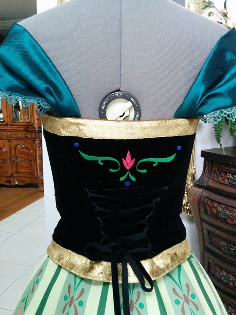 anna coronation day costume