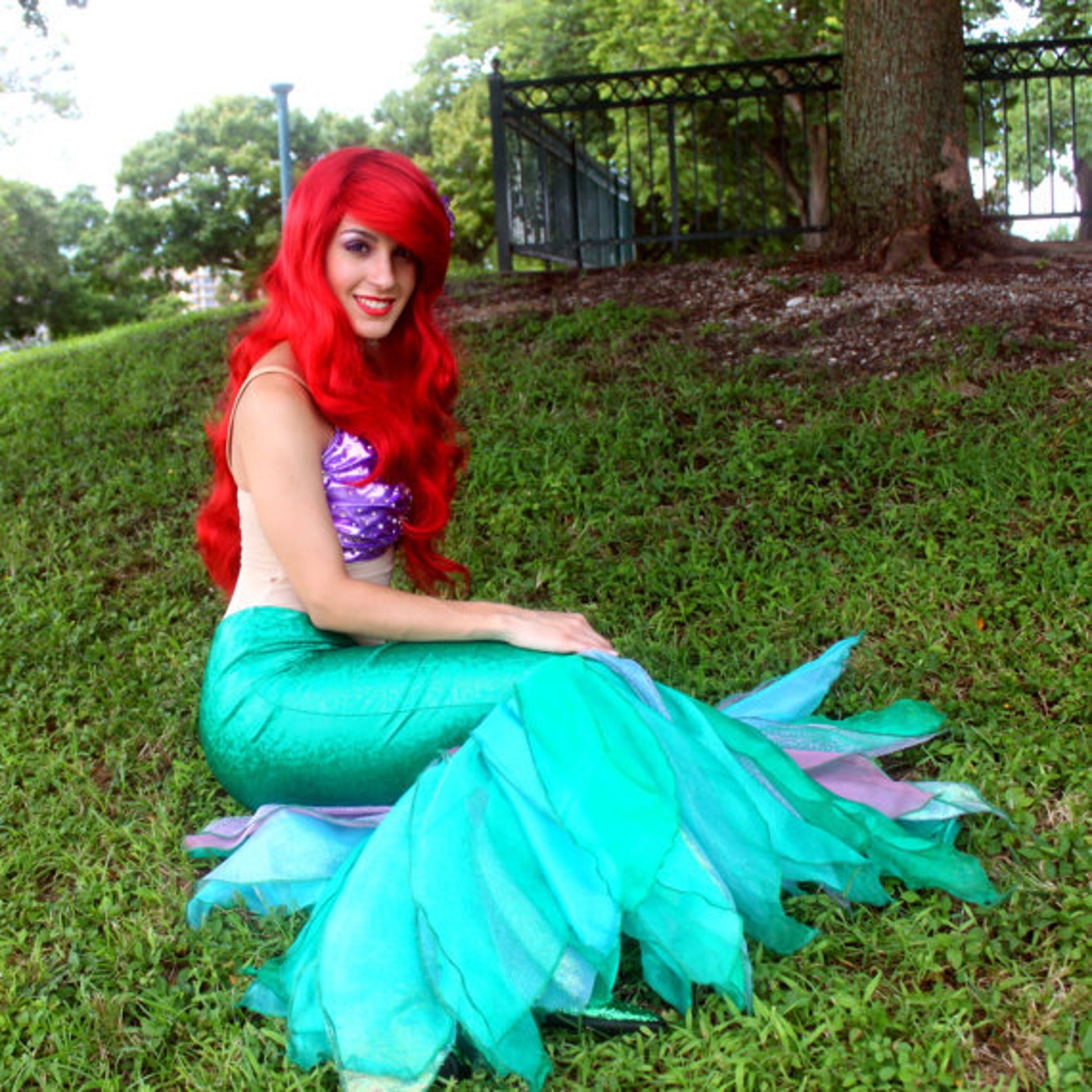 Little Mermaid Adult Cosplay Costume Etsy