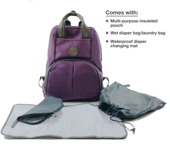 ultimate waterproof diaper bag