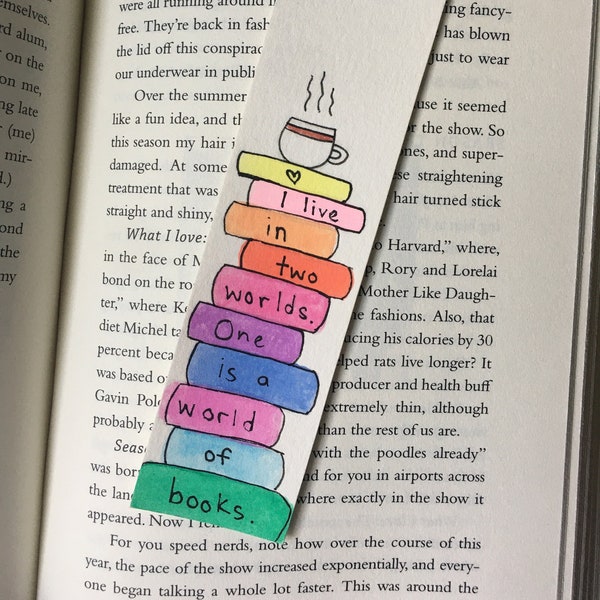 Rory Gilmore Inspired Bookmark