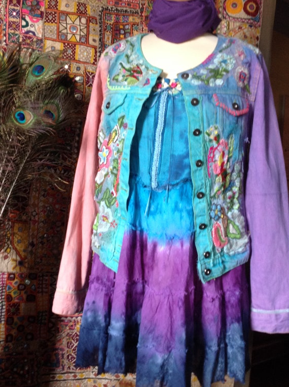 Gypsy embroidered Ethnic jacket