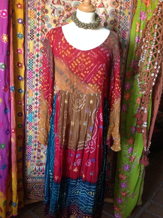 SÚPER gypsy lovely Ethnic indian boho dress