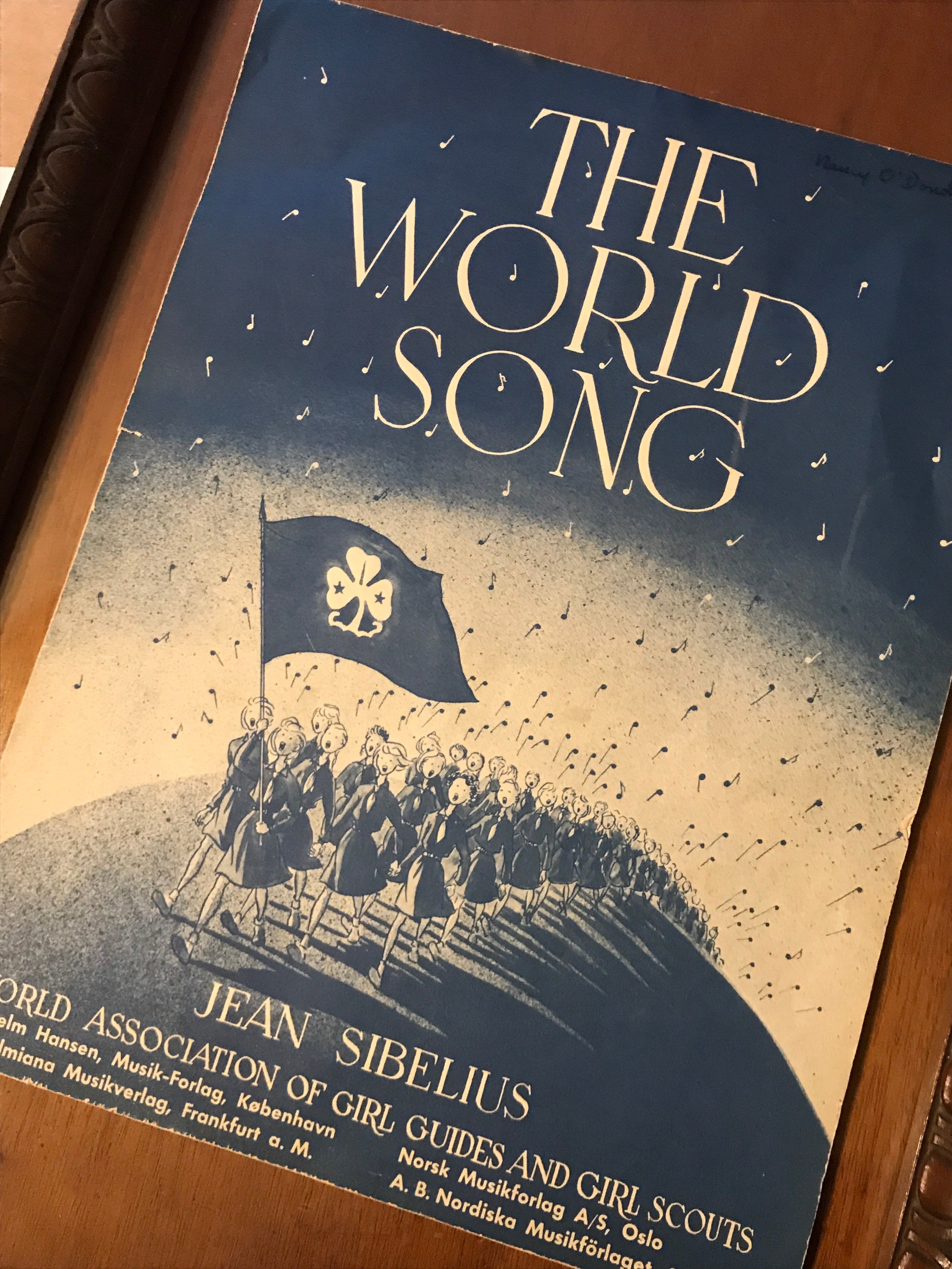 Vintage Girl Scout Sheet Music The World Song Etsy vintage-girl-scout-sheet-music-the-world-song-etsy