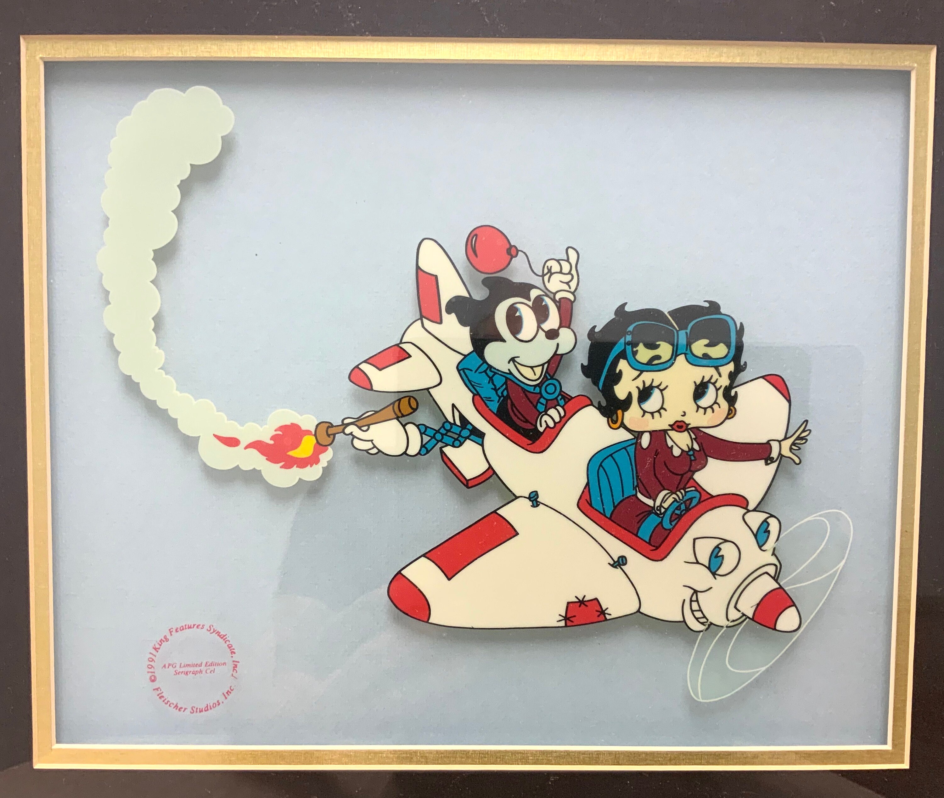Betty Boop Plane Crazy Limited Edition Etsy
