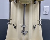 1940-50s Original Hamilton Beach 3 cup Malt Milkshake Mixer Almond Porcelain