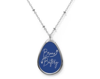 ON THE TOWN Bronx and Battery Oval Necklace