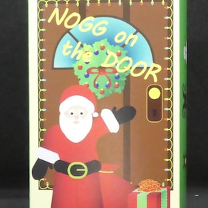 Card Game-Christmas Caroling-Nogg on the Door-Play with real milk and cookies?-Sing all year long!