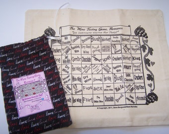 Wyne Tasting Game-Romance-Tabletop game-Love Bag-Wine gift basket item