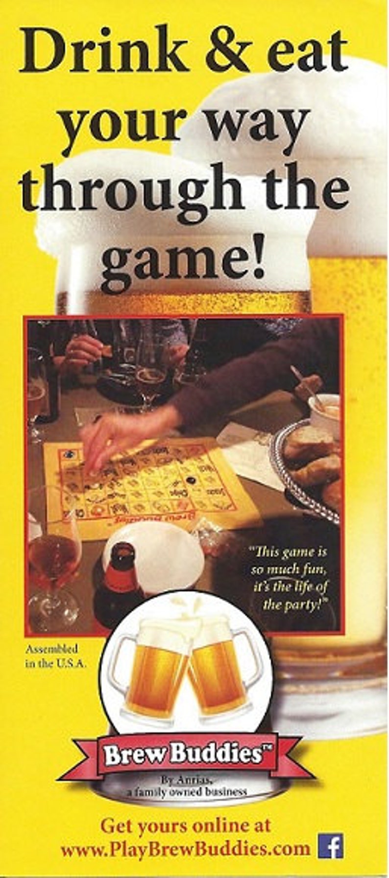 Board Gamebeer Brew Buddiesboard Game 5 Tokens in a Row to Win