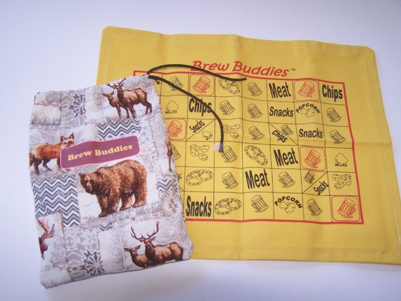 Board Game-brew Buddies-wilderness Bag-great for Ice Fishing Time-21 Game 