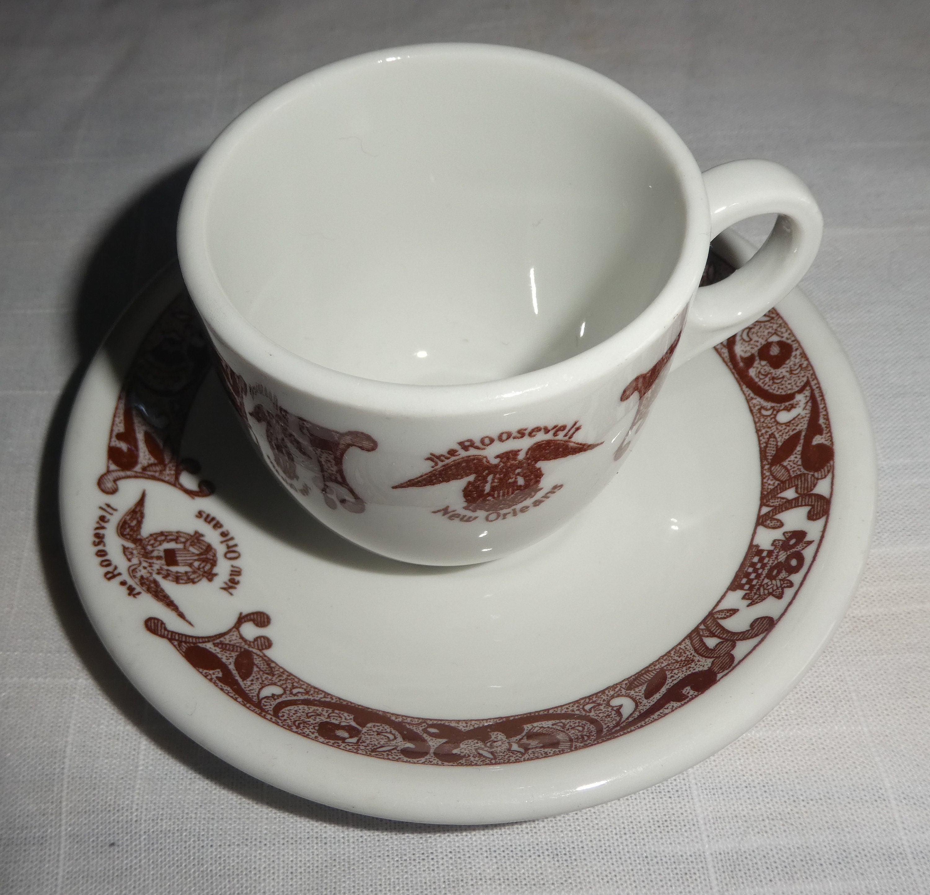 Roosevelt Hotel Cup and Saucernew Orleans 3 Ozcoffee or Tea Etsy