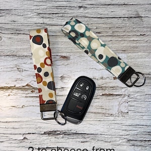 Ink Blot Key Fob Wristlet