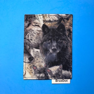 Portefeuille minimaliste Wolf avec sécurité RFID