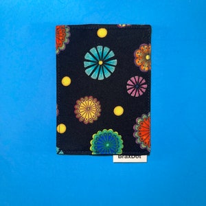 Splash of Colour Flower Minimalist Wallet with RFID protection