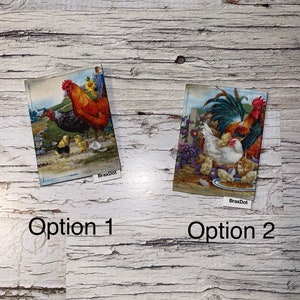 Portefeuille minimaliste Chicken avec protection par carte RFID