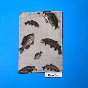 Gone Fishing Minimalist wallet with RFID protection