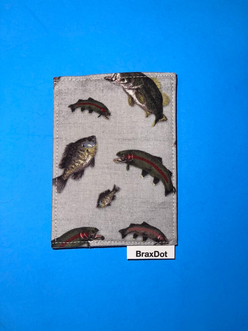 Gone Fishing Minimalist Wallet With RFID Protection - Etsy