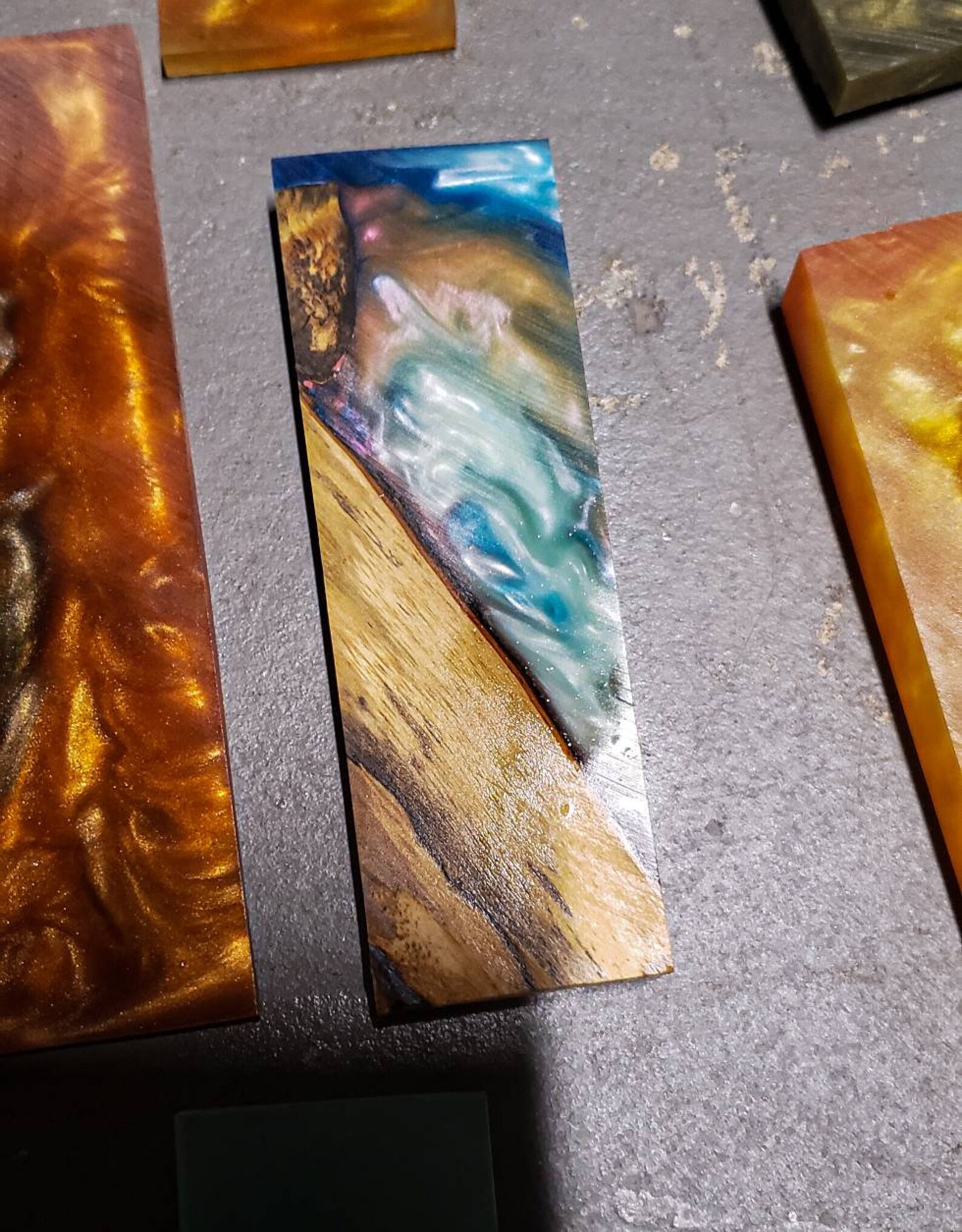 Epoxy knife/grip blanks Etsy