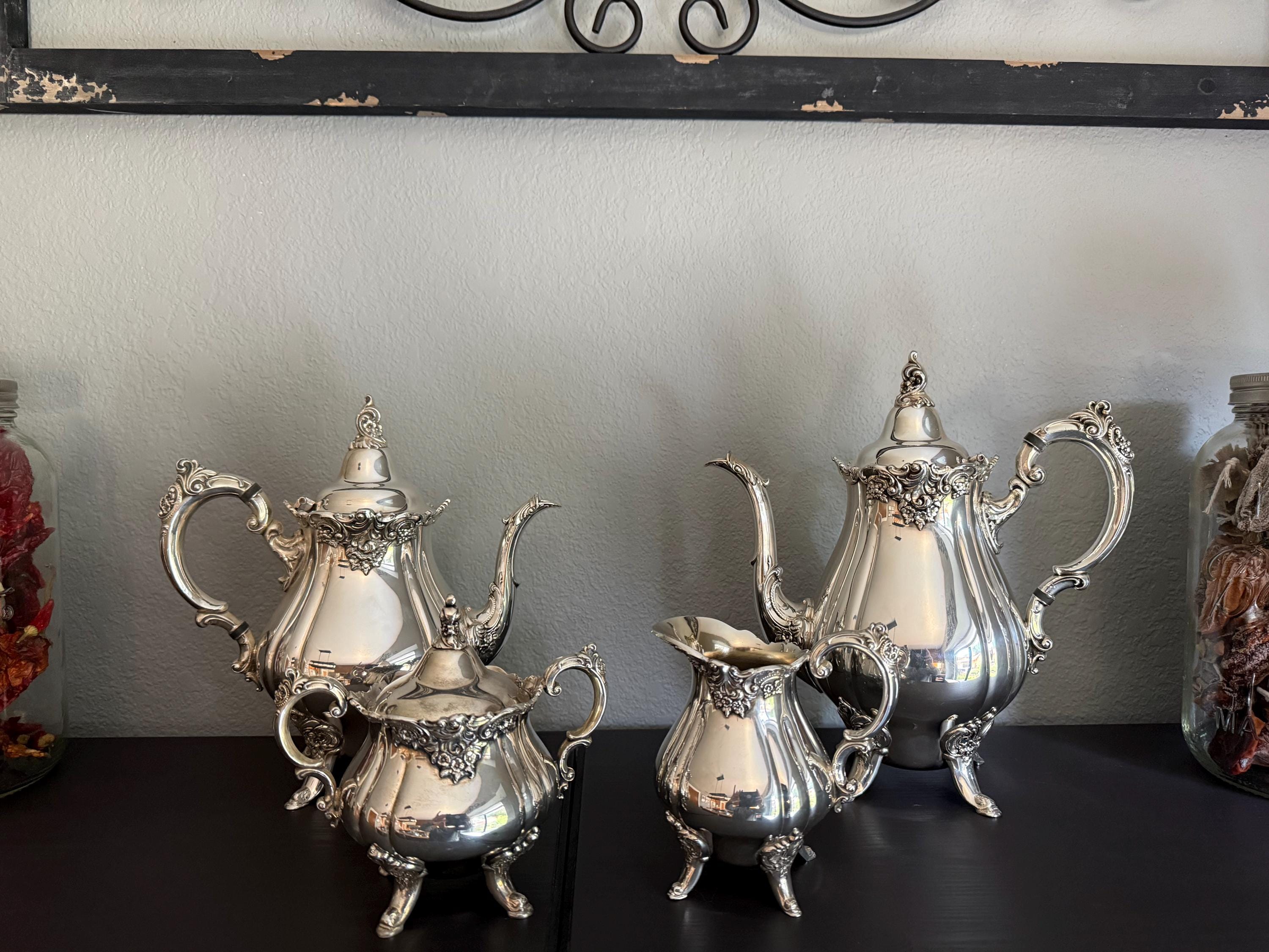 Baroque Wallace Tea Set - Etsy