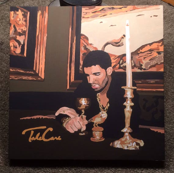 Take Care Album Cover Painting | Etsy