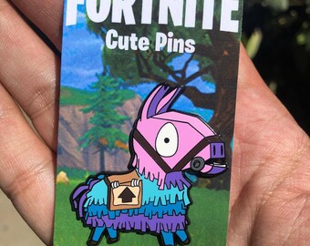 fortnite loot llama cute chibi high quality hard enamel pin inactive - fortnite chibi