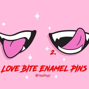 Love Bite BL Enamel pin~