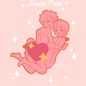Sweet Pair Enamel Pin