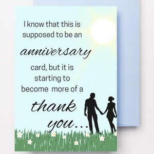 Tarjeta de aniversario para padres - Gracias