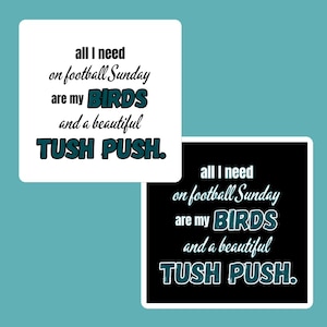 Football Sunday Tush Push Magnet for Philadelphia Eagles Fans
