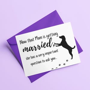 Demande de mariage - Parent de chien