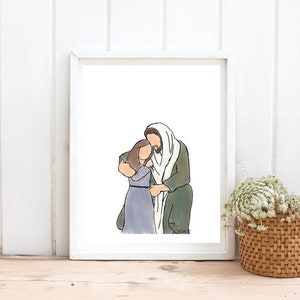 Comfort in Christ digital wall art