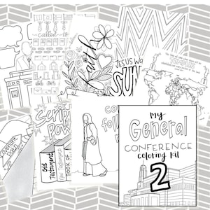 General Conference Coloring Kit 2.0 |  General Conference Packet